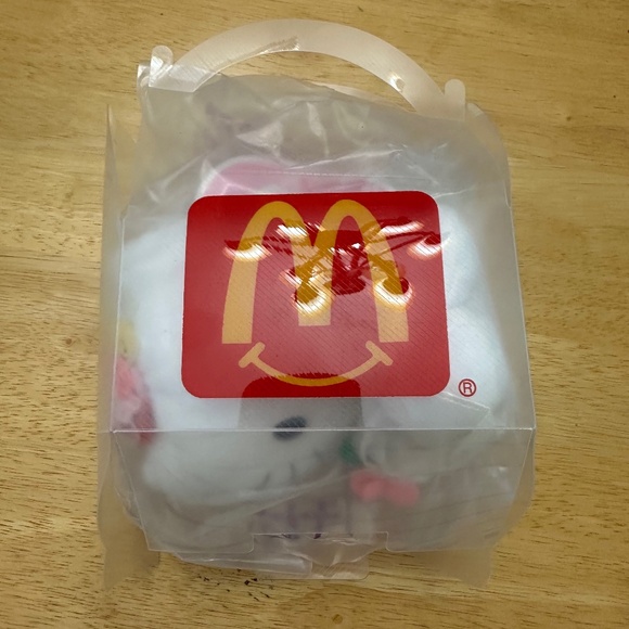 HELLO KITTY Dear Daniel WEDDING GOWN 6" Plush Toy McDonalds RARE MINT 2000 McD - Picture 5 of 7